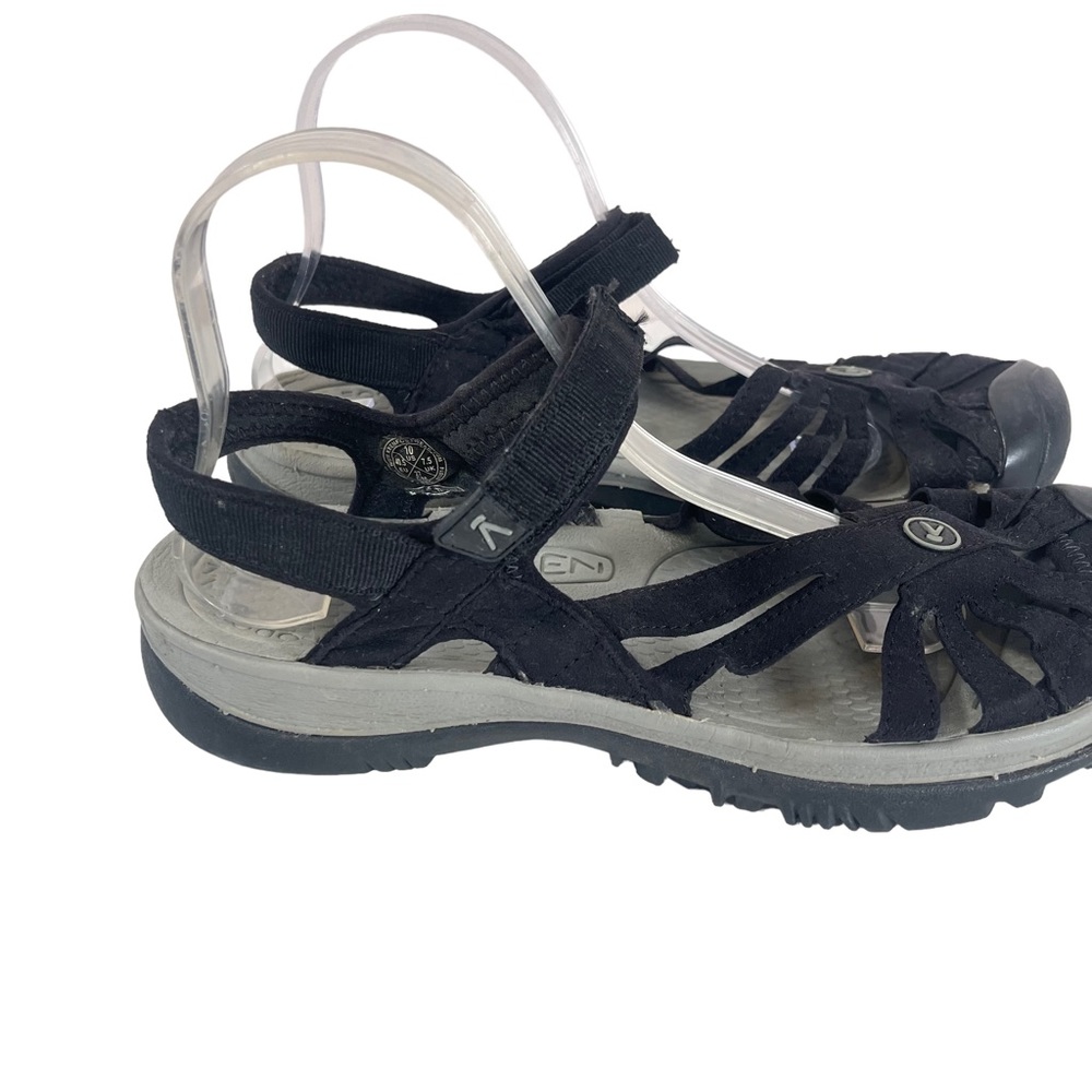 KEEN Black Waterproof Shoe Strappy Closed Toe Sandal Size 10